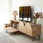 Hanah Home Mesta - Sapphire Oak v2 Soporte para TV Roble